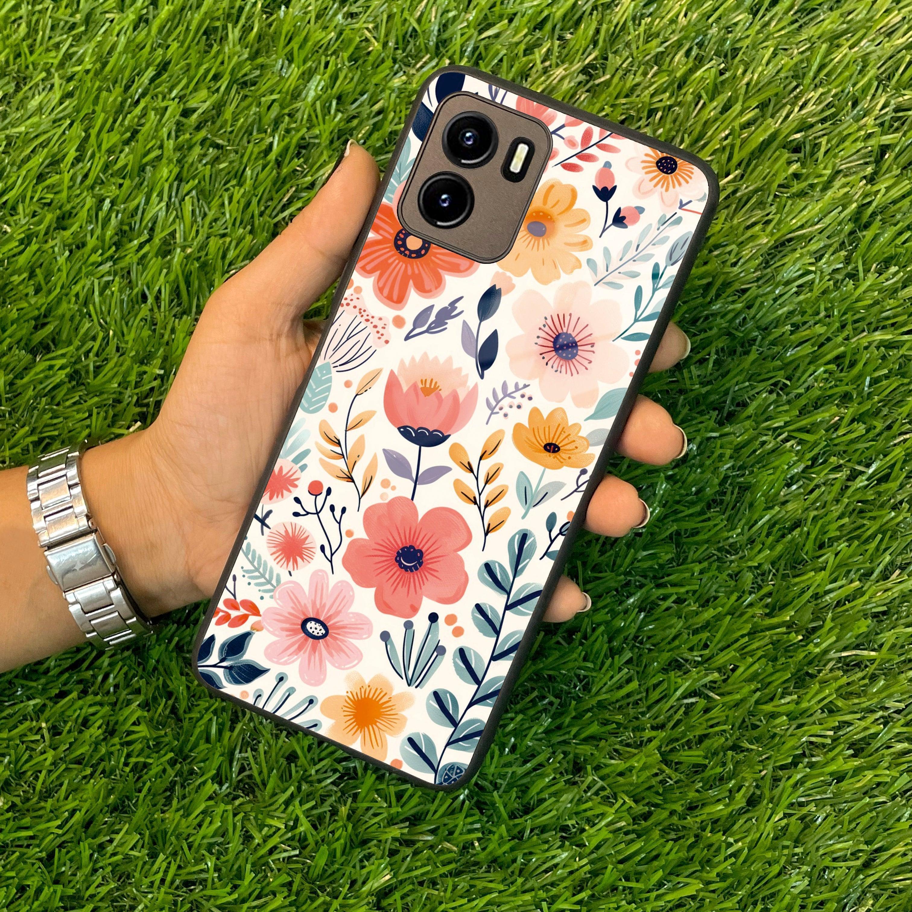 Garden of Delights Glass Case Cover For Vivo - ShopOnCliQ