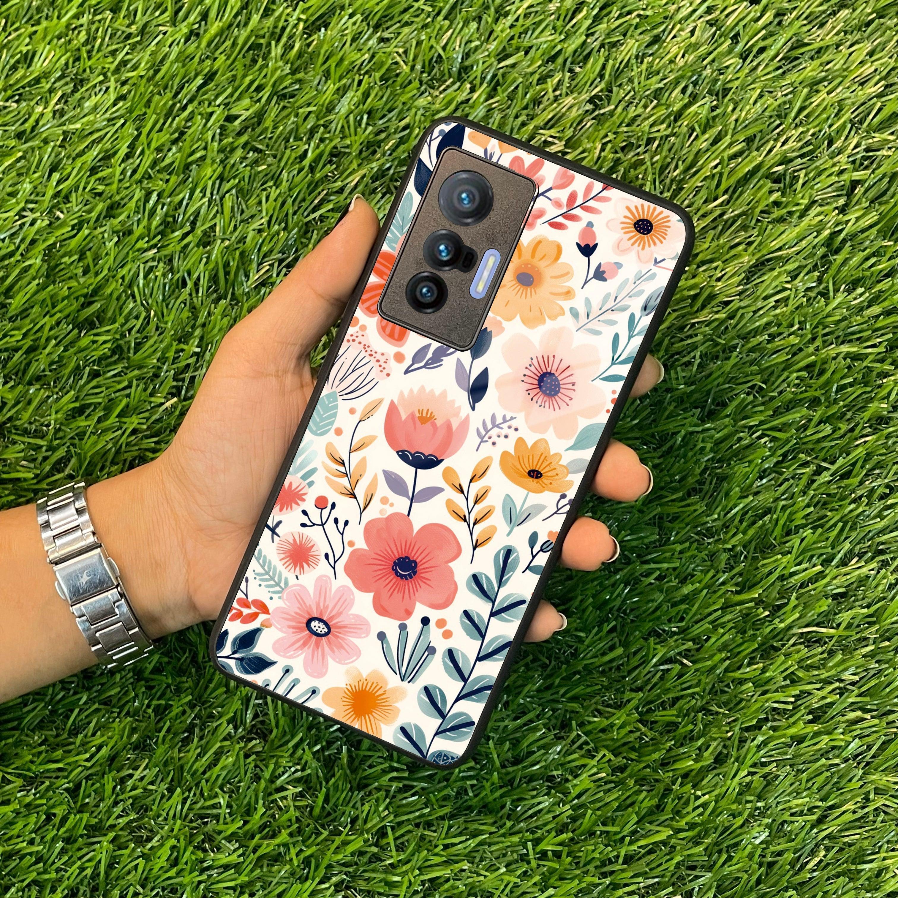 Garden of Delights Glass Case Cover For Vivo - ShopOnCliQ