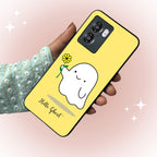 Ghost With Flower Glass Case Cover For Realme/Narzo - ShopOnCliQ