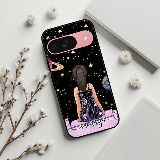 Girl In Universe Customised Glossy Metal Case Cover For Google ShopOnCliQ