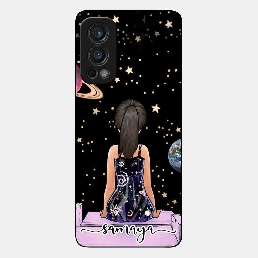 Girl In Universe Customised Glossy Metal Case Cover For OnePlus - ShopOnCliQ
