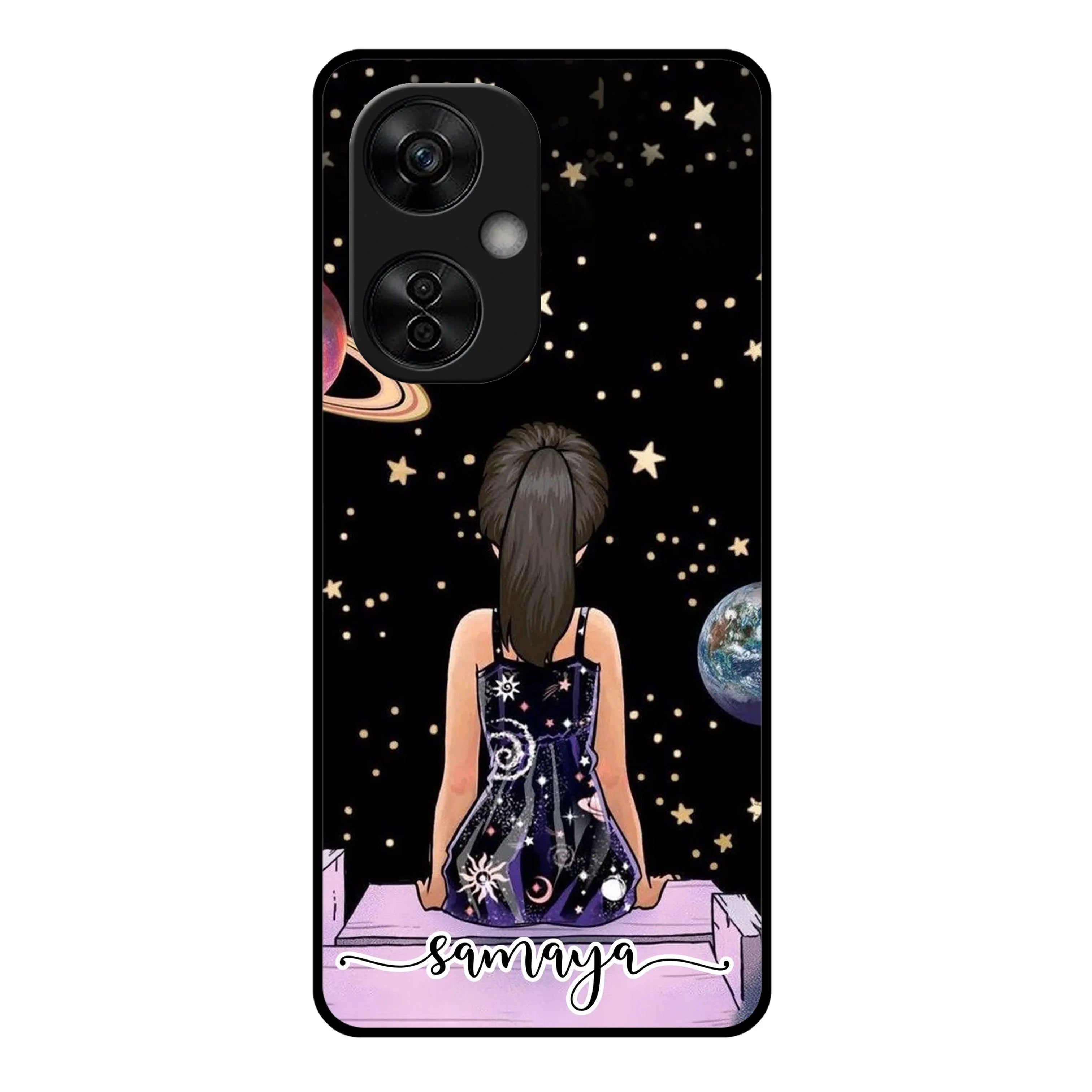 Girl In Universe Customised Glossy Metal Case Cover For OnePlus - ShopOnCliQ