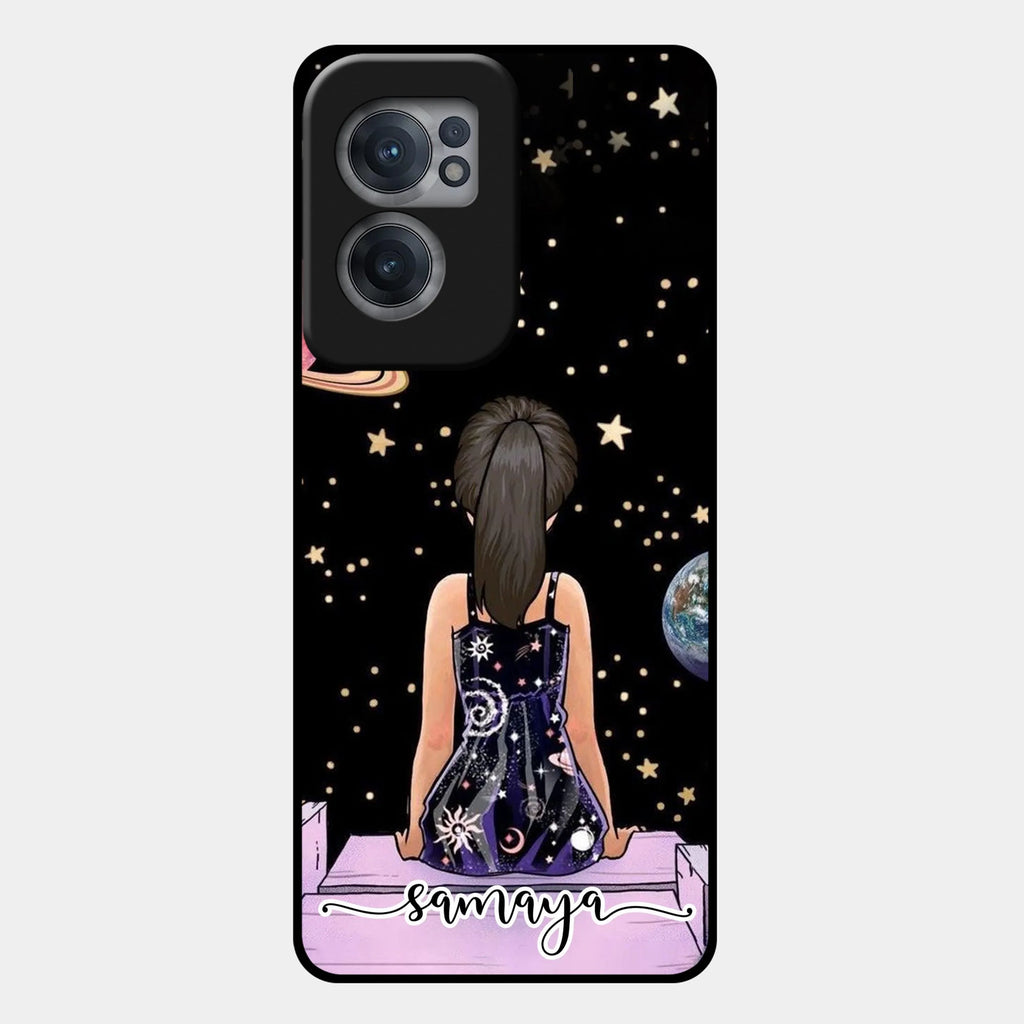 Girl In Universe Customised Glossy Metal Case Cover For OnePlus - ShopOnCliQ