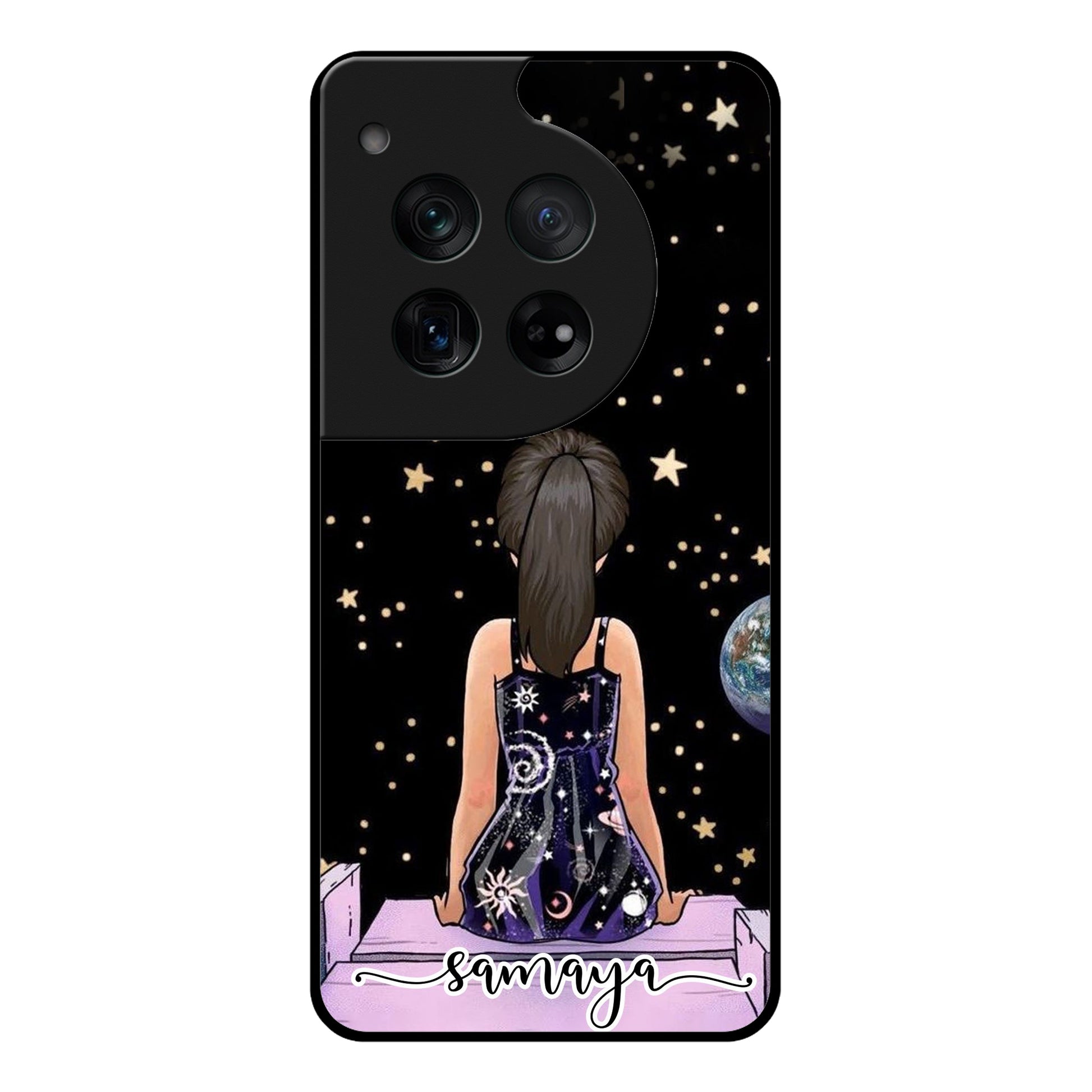 Girl In Universe Customised Glossy Metal Case Cover For OnePlus ShopOnCliQ