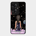 Girl In Universe Customised Glossy Metal Case Cover For Oppo - ShopOnCliQ