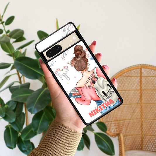 Girl With Book Glossy Metal Case Cover For Google - ShopOnCliQ