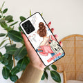 Girl With Book Glossy Metal Case Cover For Motorola - ShopOnCliQ