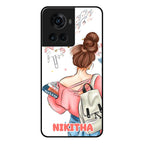 Girl With Book Glossy Metal Case Cover For OnePlus - ShopOnCliQ