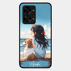 Girl With Dog Glossy Metal Case Cover For OnePlus - ShopOnCliQ