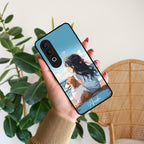 Girl With Dog Glossy Metal Case Cover For Oppo - ShopOnCliQ