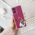 Girl With Flower Customize Anti Yellow Case For Motorola Edge 60 Fusion 5G