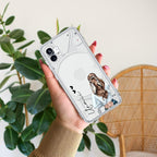 Girl With Flower Customize Transparent Silicon Case For Nothing - ShopOnCliQ