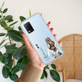 Girl With Flower Customize Transparent Silicon Case For Realme 8 5G / Realme 8s 5G / Realme 9 5G / Realme Narzo 30 5G