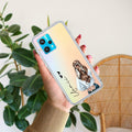 Girl With Flower Customize Transparent Silicon Case For Realme 9 Pro Plus 5G / Realme Narzo 50 Pro (5G) / Realme 9 4G