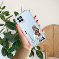 Girl With Flower Customize Anti Yelllow Case For Realme 8i / Realme Narzo 50