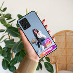 Girl With Flower Glossy Metal Case Cover For Motorola - ShopOnCliQ