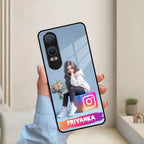 Girl With Flower Glossy Metal Case Cover For OnePlus - ShopOnCliQ