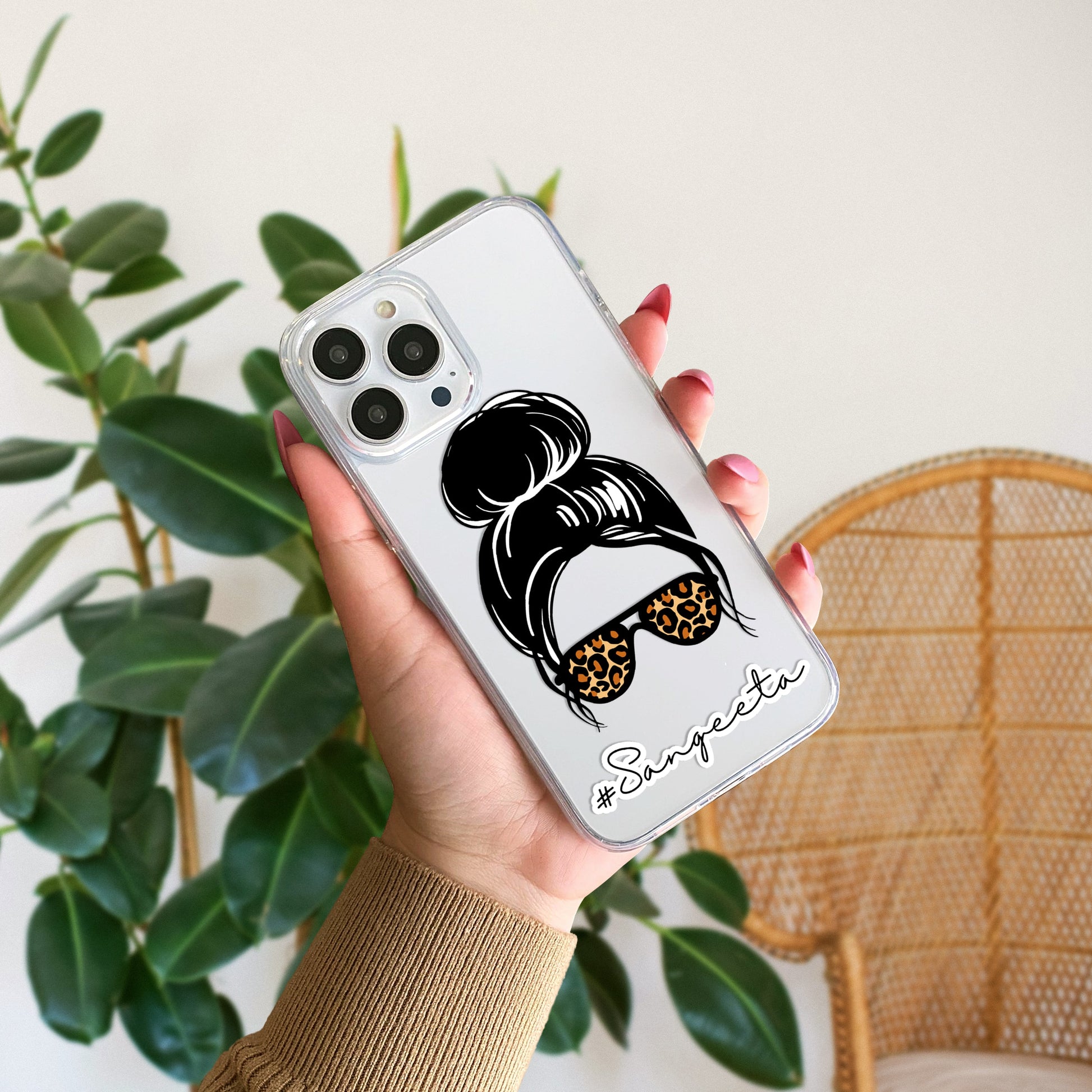 Girl With Goggles Customize Transparent Silicon Case For IPhone ShopOnCliQ