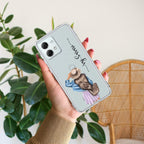 Girl With Hat Customize Transparent Silicon Case For Motorola - ShopOnCliQ