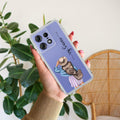 Girl With Hat Customize Transparent Silicon Case For Motorola Edge 60 Stylus 5G