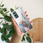 Girl With Hat Customize Transparent Silicon Case For OnePlus