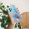 Girl With Hat Customize Anti Yellow Clear Phone Case For Poco X5 Pro 5G