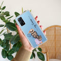 Girl With Hat Customize Anti Yellow Clear Phone Case For Poco M4 Pro 5G