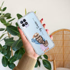Girl With Hat Customize Anti Yelllow Case For Realme 8i / Realme Narzo 50