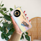 Girl With Hat Customize Transparent Silicon Case For Realme/Narzo