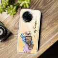 Girl With Hat Customize Anti Yelllow Case For Realme Narzo 60X /  Realme 11X