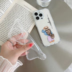 Girl With Hat Customize Transparent Silicon Case For Realme/Narzo