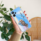 Girl With Hat Customize Transparent Silicon Case For Realme/Narzo