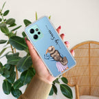 Girl With Hat Customize Transparent Silicon Case For Redmi/Xiaomi