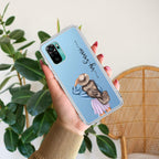 Girl With Hat Customize Transparent Silicon Case For Redmi Note 11 Pro / Redmi Note 11 Pro Plus 5G