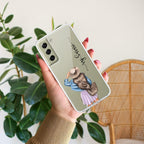 Girl With Hat Customize Transparent Silicon Case For Samsung Galaxy A50 / A50s / A30s