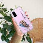 Girl With Hat Customize Transparent Silicon Case For Samsung Galaxy S20 FE