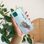 Girl With Hat Customize Transparent Silicon Case For Samsung Galaxy A13 4G