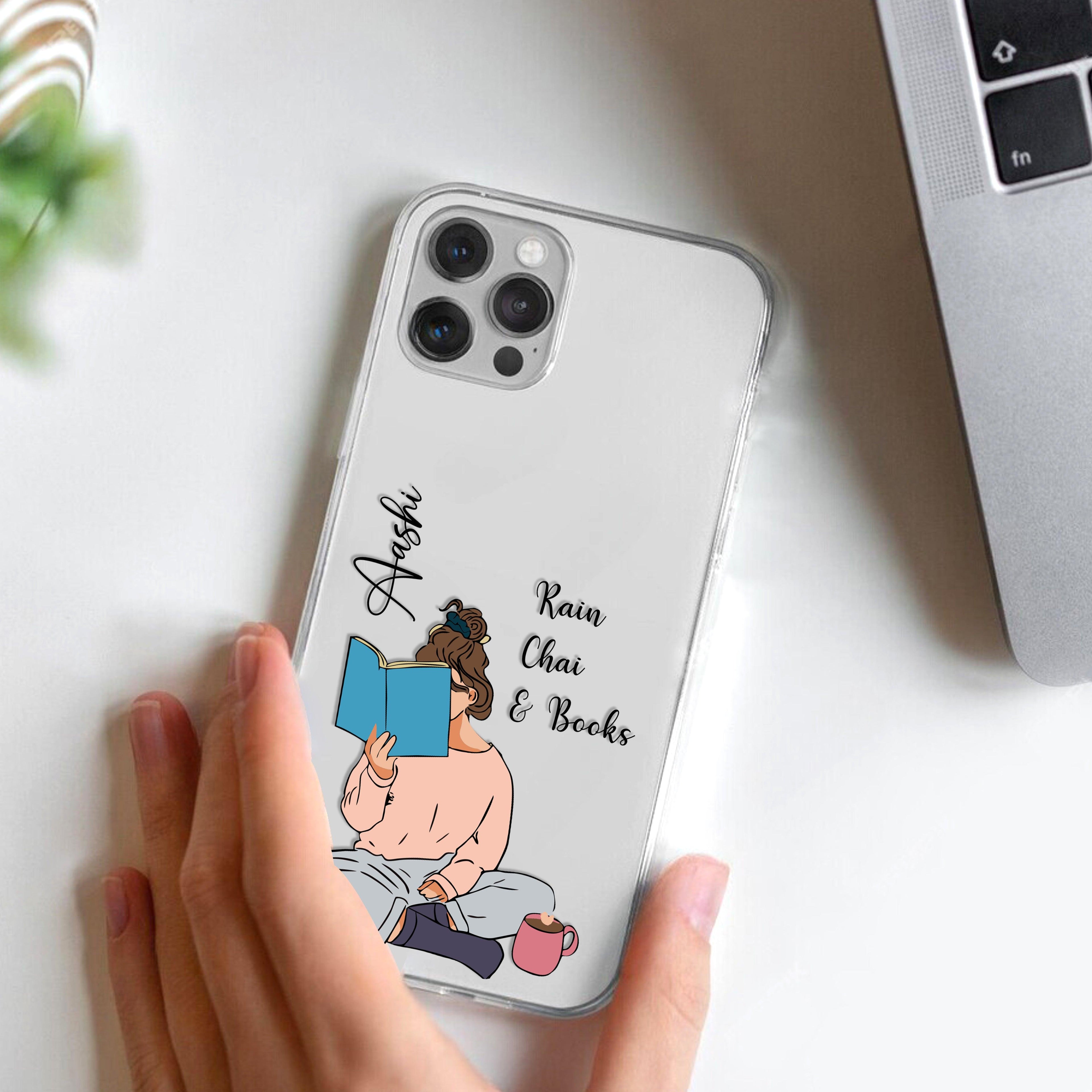 Girl with Book Customize Transparent Silicon Case For Nothing - ShopOnCliQ