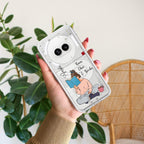 Girl with Book Customize Transparent Silicon Case For Nothing - ShopOnCliQ