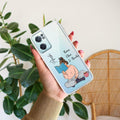 Girl with Book Customize Transparent Silicon Case For OnePlus Nord CE 2 5G