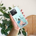 Girl with Book Customize Transparent Silicon Case For OnePlus 10T 5G