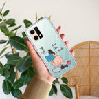 Girl with Book Customize Anti Yellow Case For Oppo F21 Pro (4G)