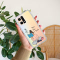 Girl with Book Customize Anti Yellow Case For Oppo Reno 7 5G