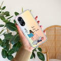 Girl with Book Customize Anti Yellow Case For Oppo F23 5G