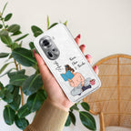 Girl with Book Customize Anti Yellow Case For Oppo Reno 11 5G