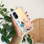 Girl with Book Customize Anti Yellow Case For Oppo Reno 8T 5G