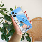 Girl with Book Customize Transparent Silicon Case For Realme 14 Pro Lite 5G