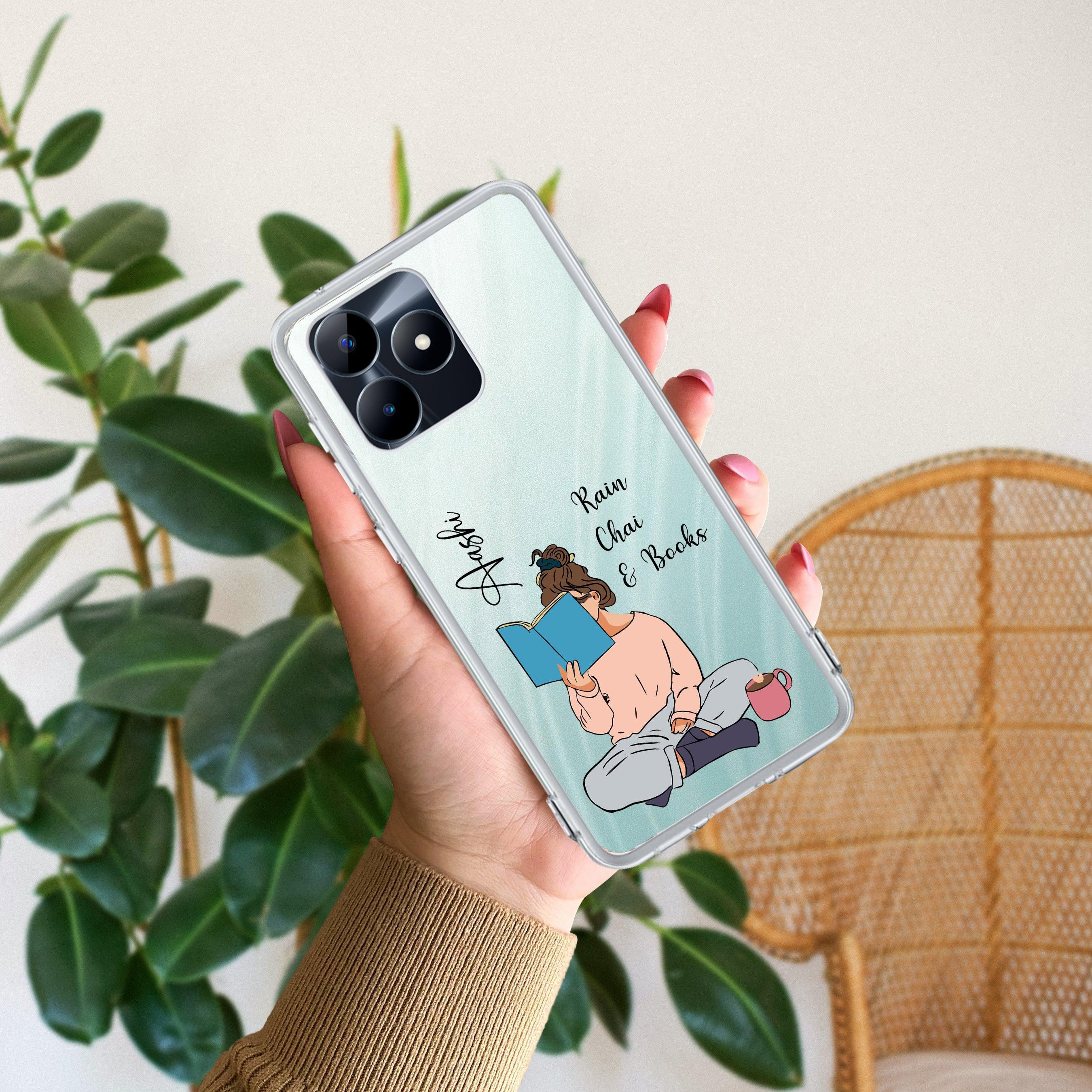 Girl with Book Customize Anti Yelllow Case For Realme C53