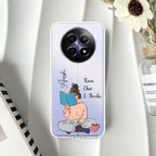 Girl with Book Customize Transparent Silicon Case For Realme 10 4G