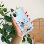 Girl with Book Customize Transparent Silicon Case For Mi 11 Lite / Xiaomi 11 Lite NE 5G
